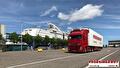 Vrachtwagen van Vroegindewey bij de haven