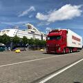 Lastebil fra Vroegindewey ved havnen