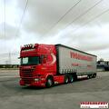 Vrachtwagen van Vroegindewey Transport