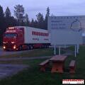 Vrachtwagen van Vroegindewey in het Noorse berglandschap
