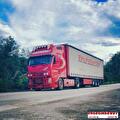 Vrachtwagen van Vroegindewey Transport